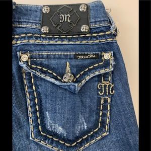 Miss Me Denim JP5014-3 Boot Jeans Size 27 X 31.